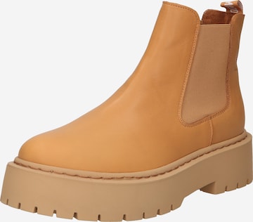 STEVE MADDEN Chelsea Boots 'Veerly' in Beige: front
