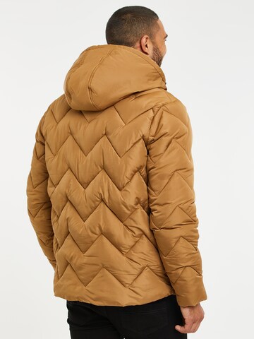 Threadbare Between-season jacket 'Sandey' in Brown