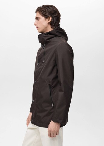MANGO MAN Jacke 'Fortun' in Braun