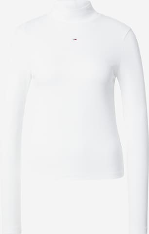 T-shirt 'ESSENTIAL' Tommy Jeans en blanc : devant