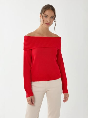 Pullover di Hiccup in rosso: frontale