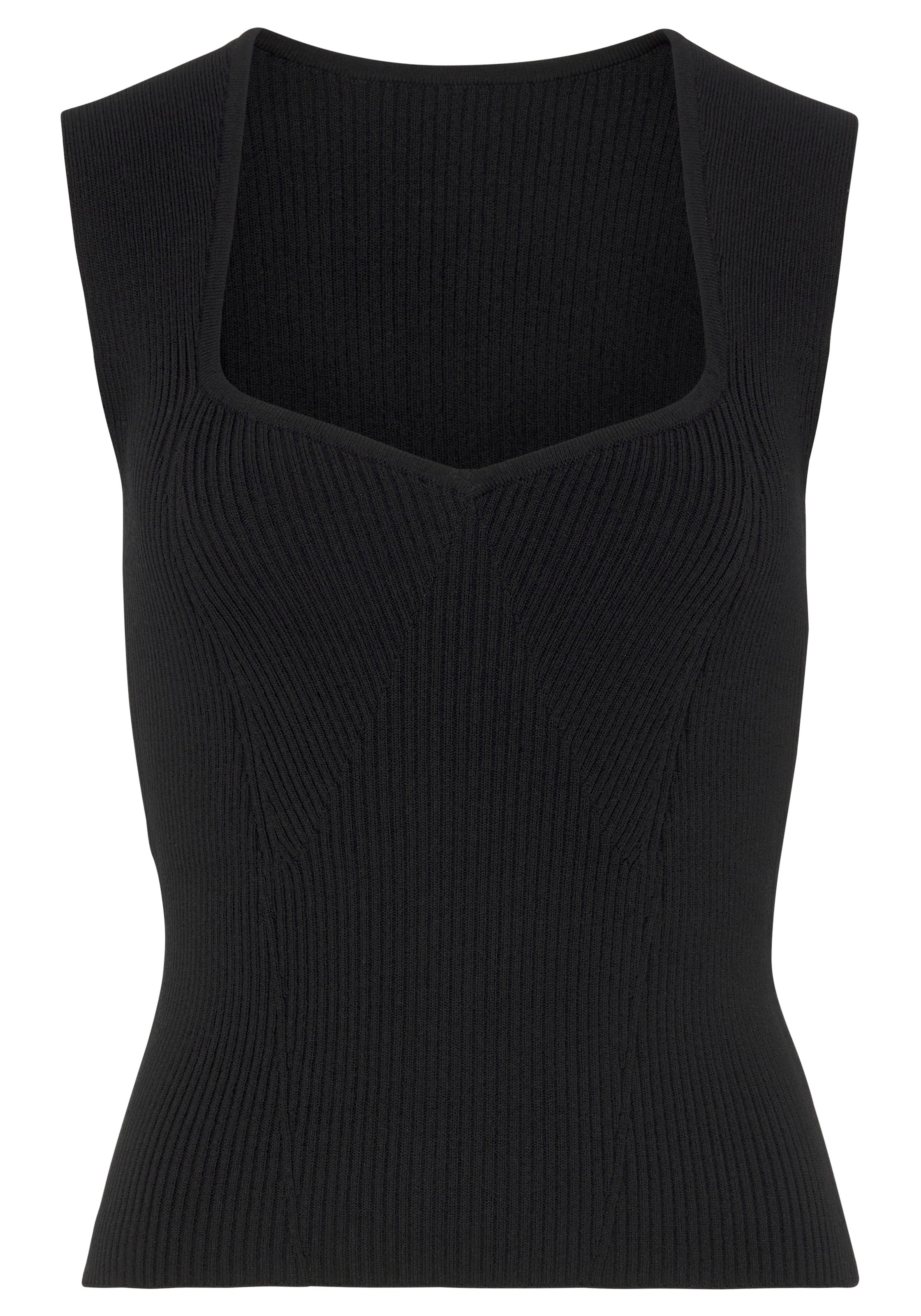 LASCANA Overdel i sort: forside