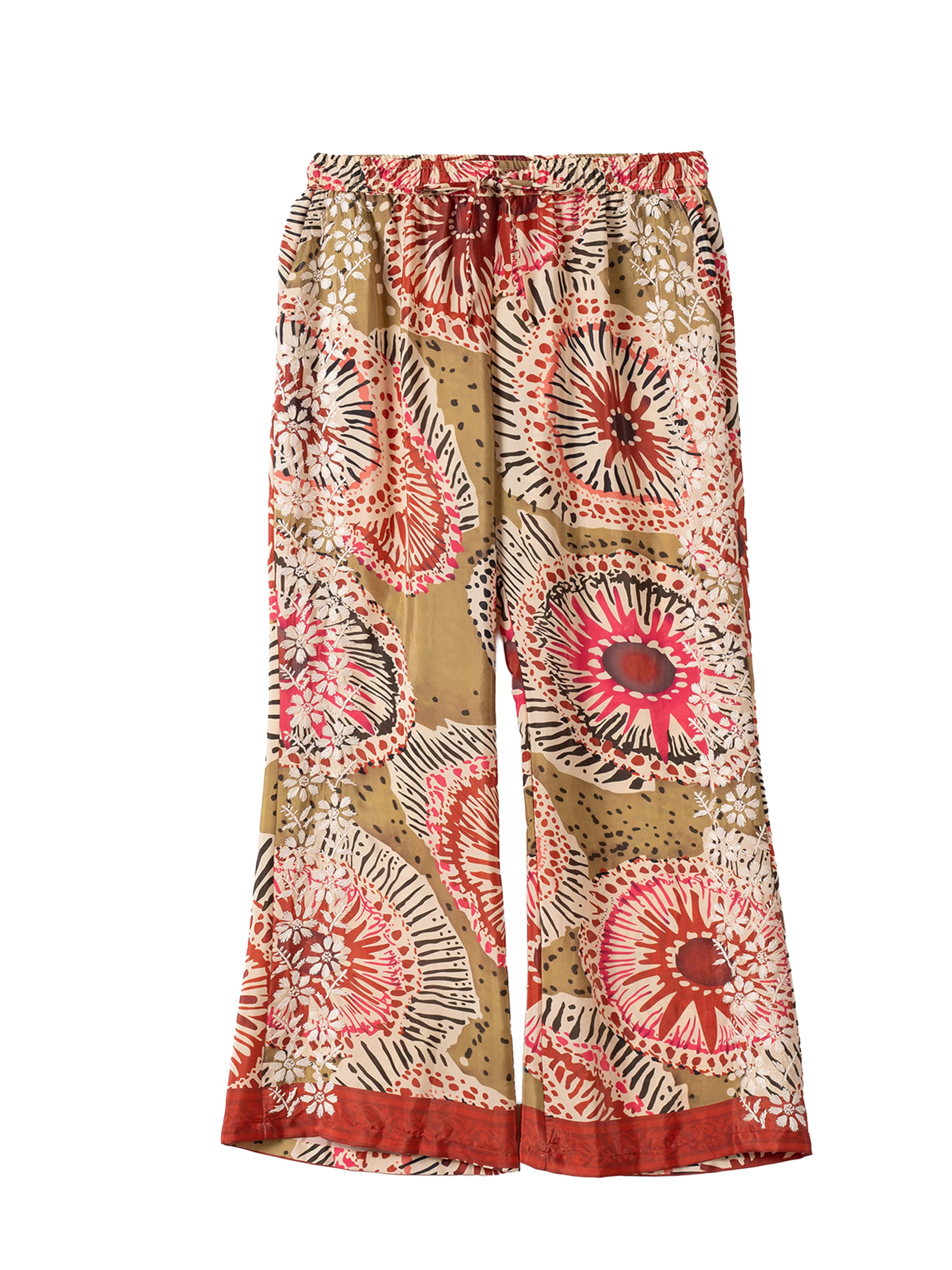 Camomilla Italia Wide leg Pants 'Picky' in Pink: front
