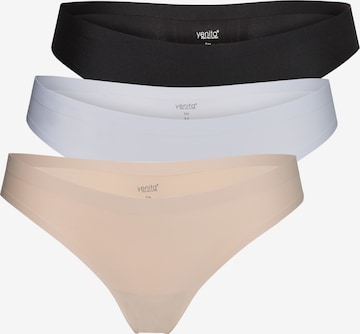 Yenita Thong 'Invisible' in Beige: front