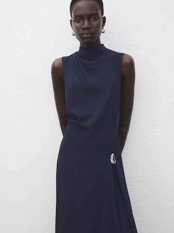 MANGO Jurk 'Elea' in Blauw