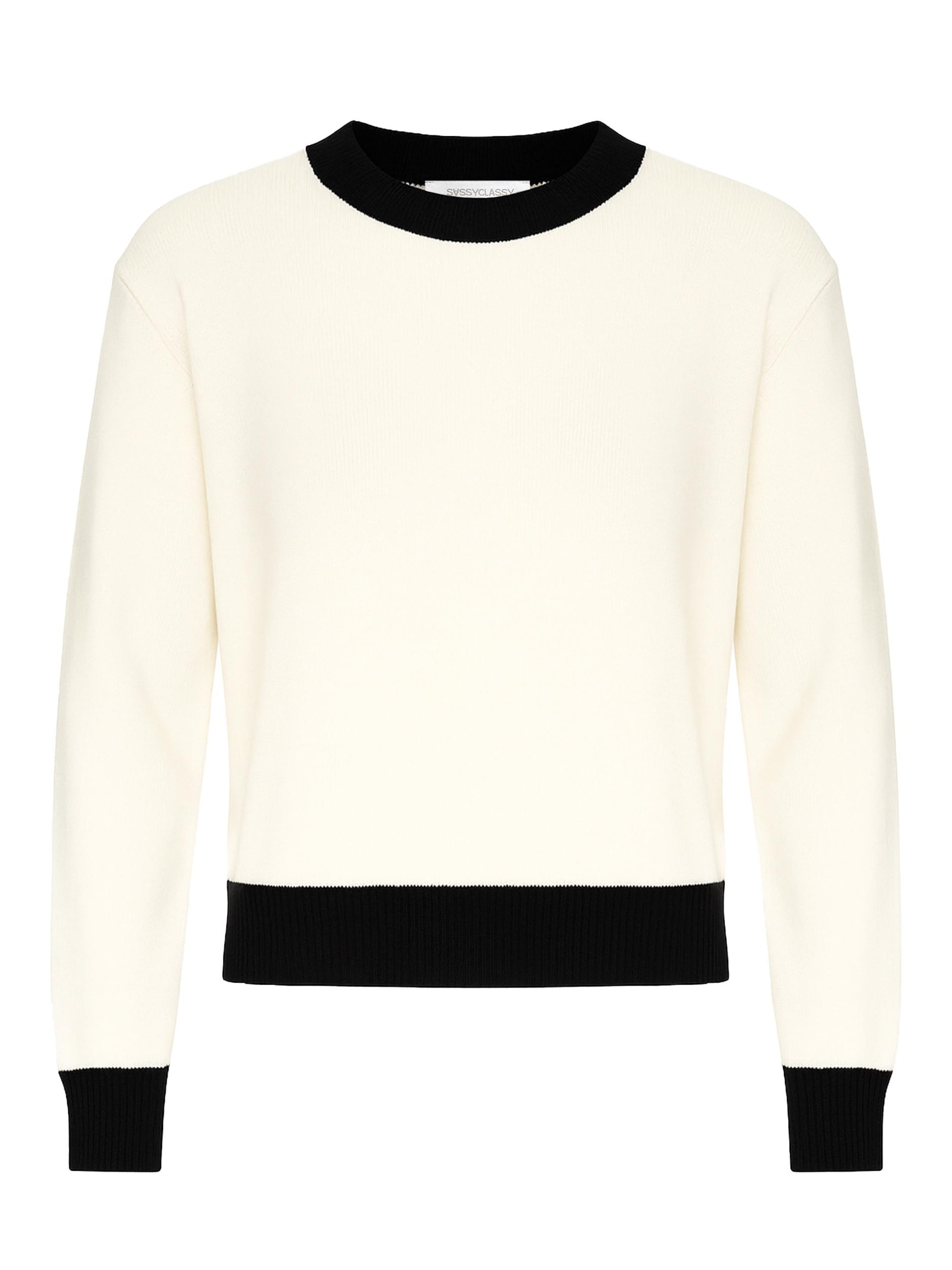 SASSYCLASSY Sweater in Off white, Item view