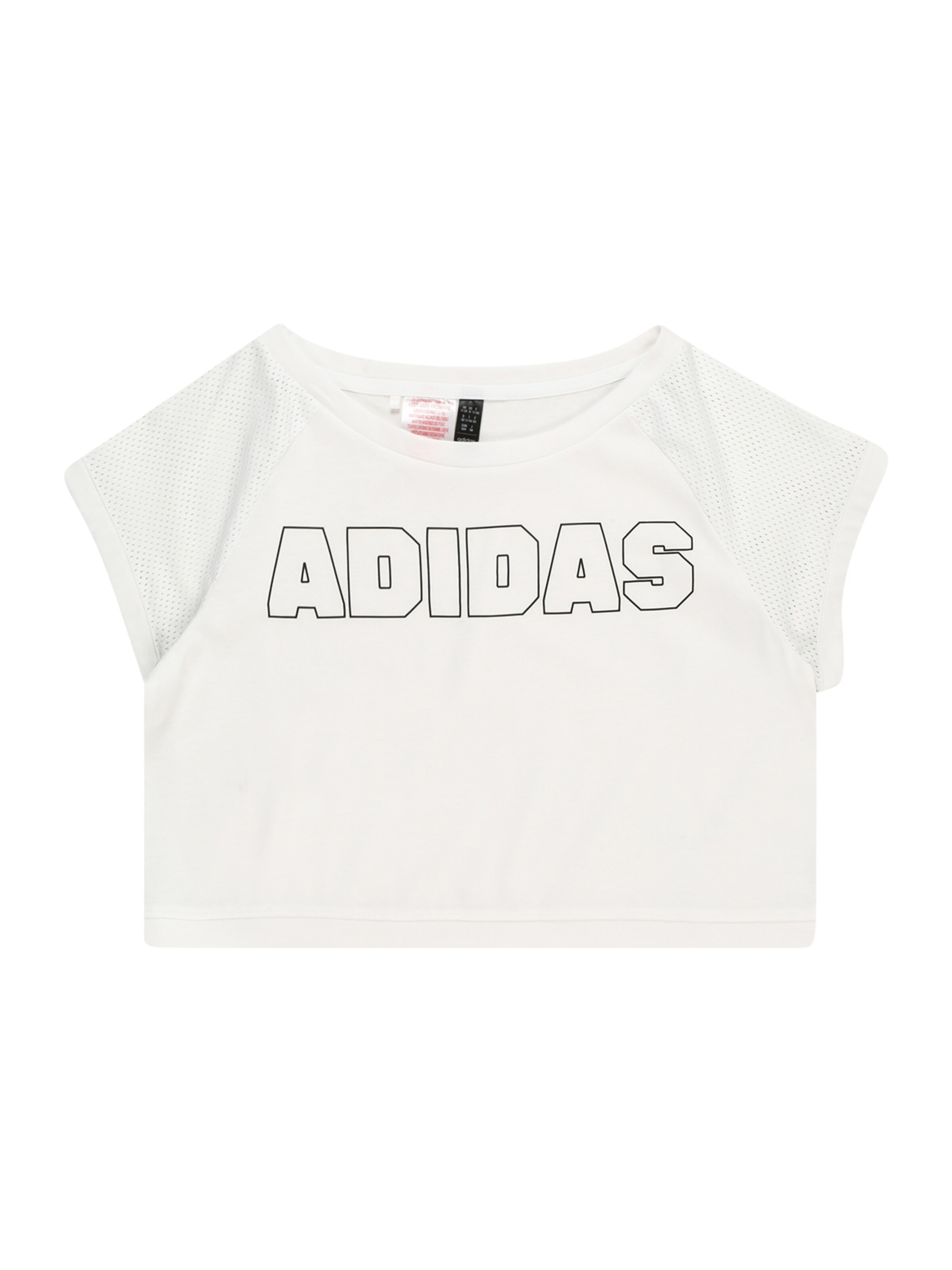 ADIDAS SPORTSWEAR Performance Shirt in White: front