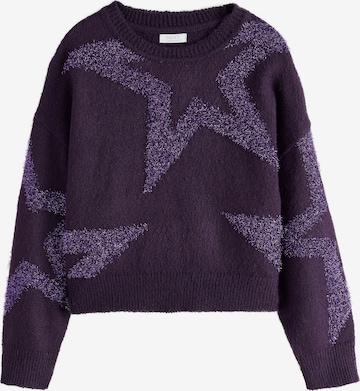 Pullover 'Tinsel Star' di Next in lilla: frontale