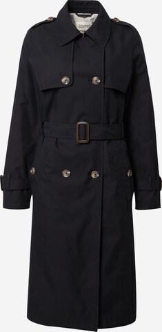 ESPRIT Between-Seasons Coat in Black: front