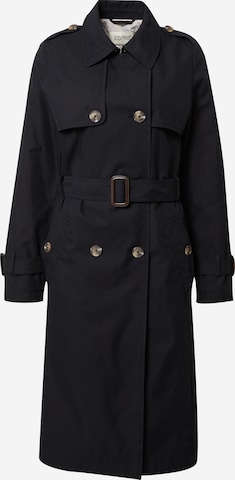 ESPRIT Ανοιξιάτικο και φθινοπωρινό παλτό σε μαύρο: μπροστά