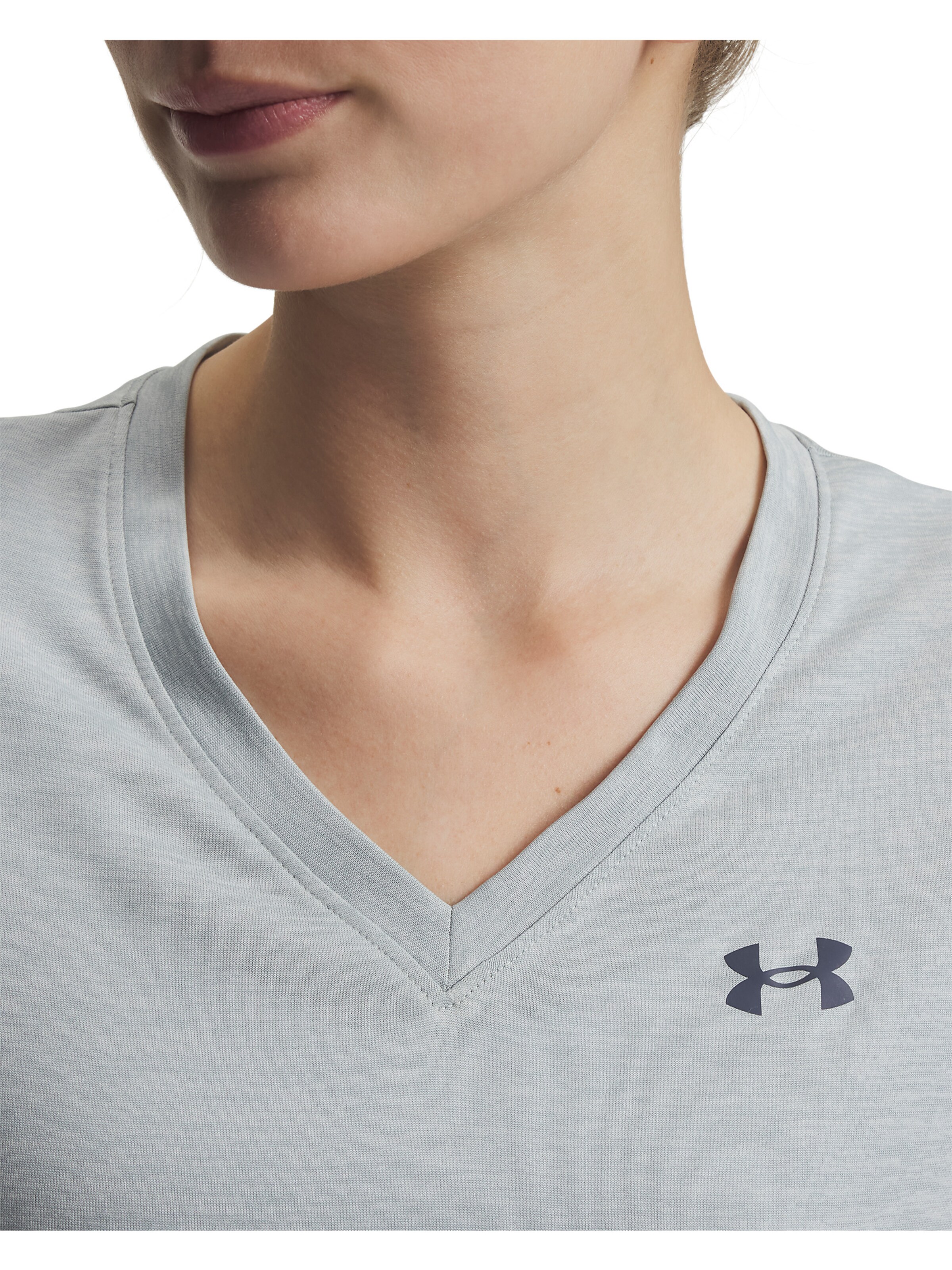UNDER ARMOUR Functioneel shirt 'Twist' in Grijs