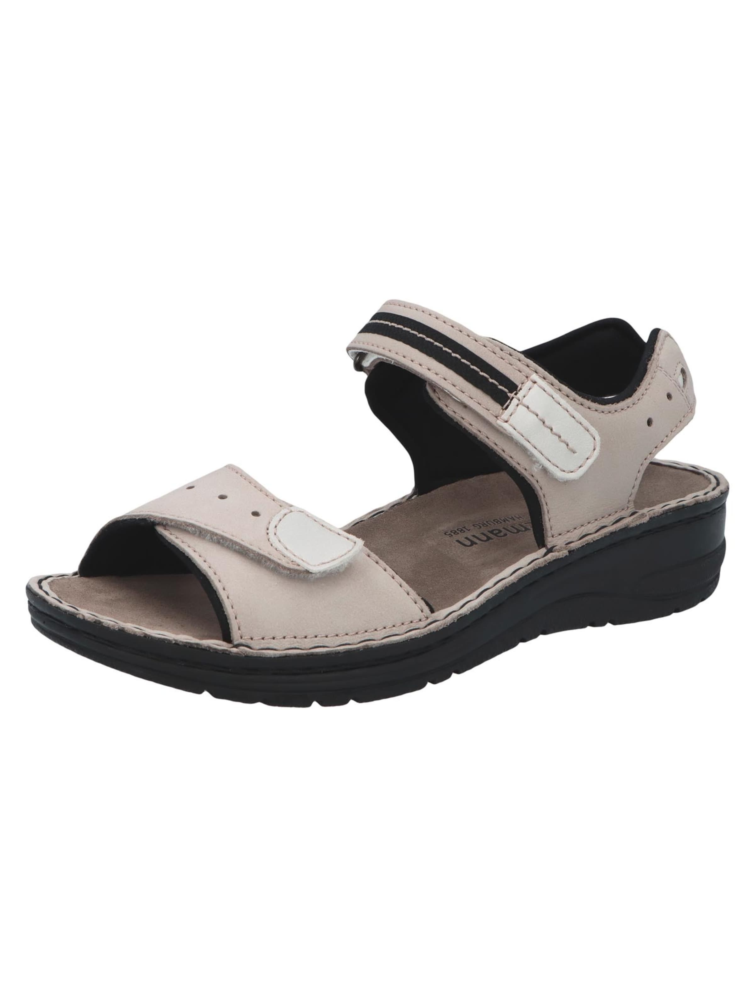 BERKEMANN Sandals 'Leni' in Grey
