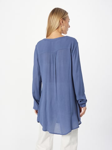 KAFFE CURVE Tunic 'Amber' in Blue