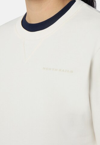 North Sails Sweatshirt in White