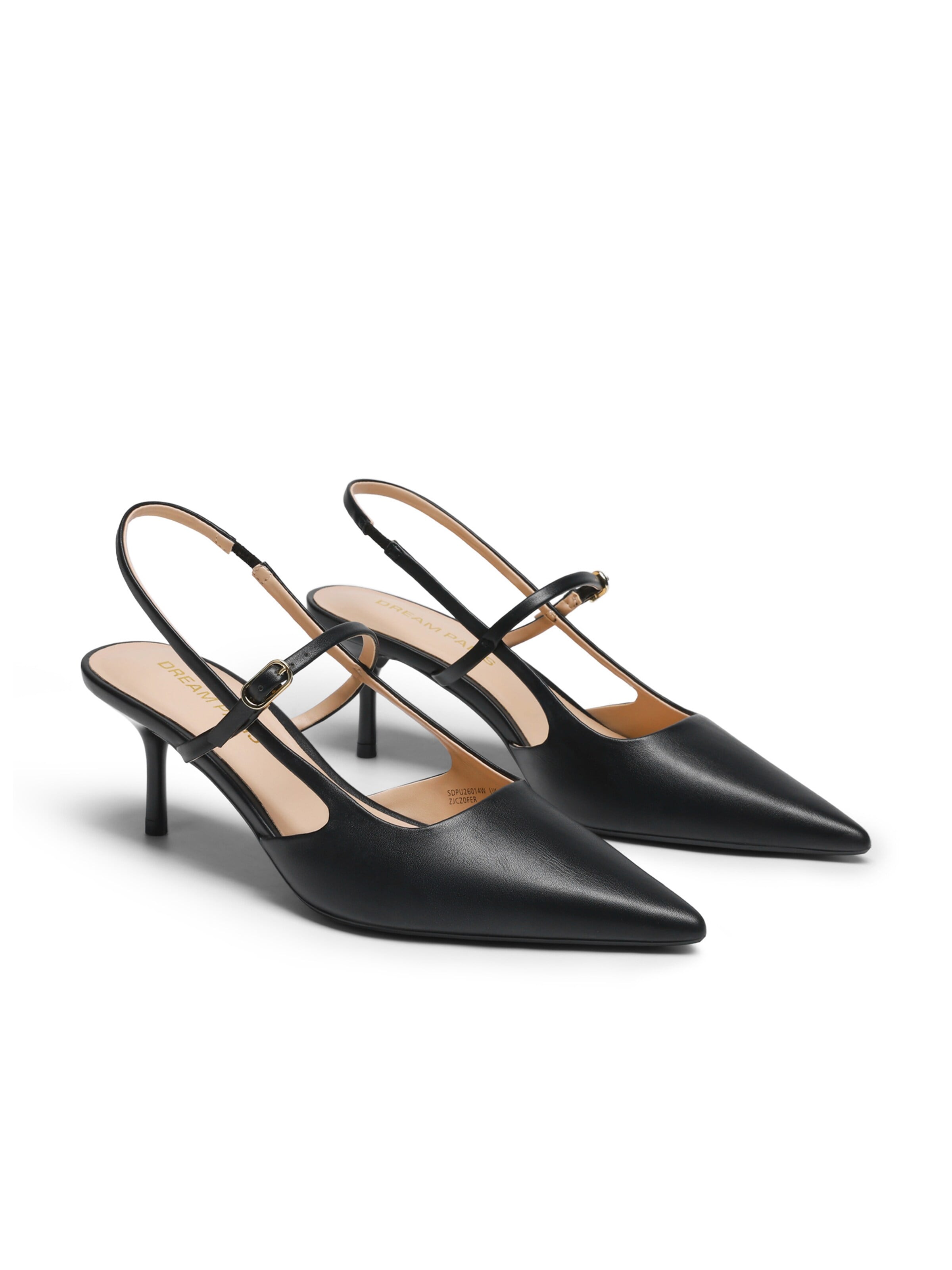 Dream Pairs Slingback pumps i svart