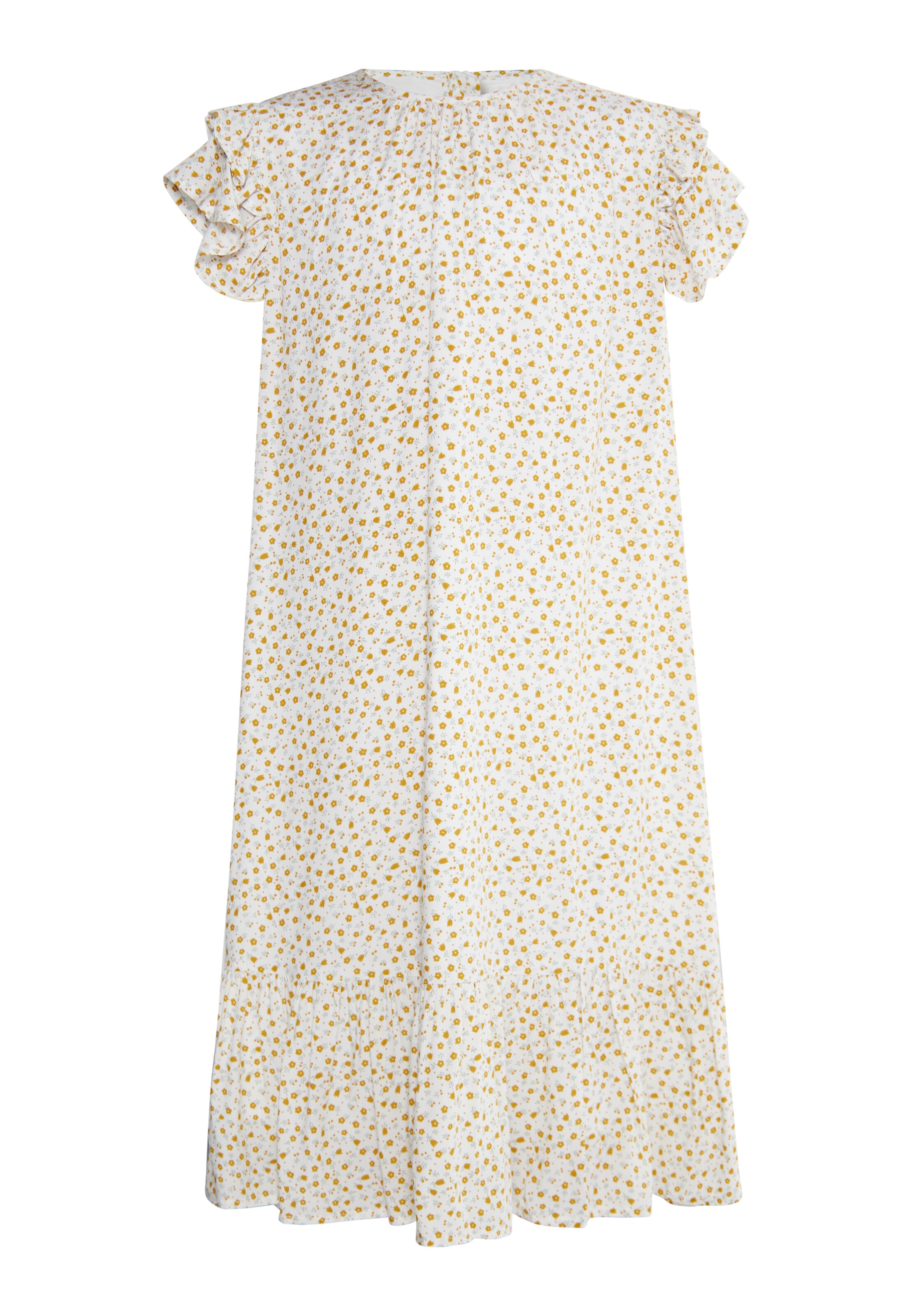 DreiMaster Vintage Φόρεμα σε λευκό: μπροστά