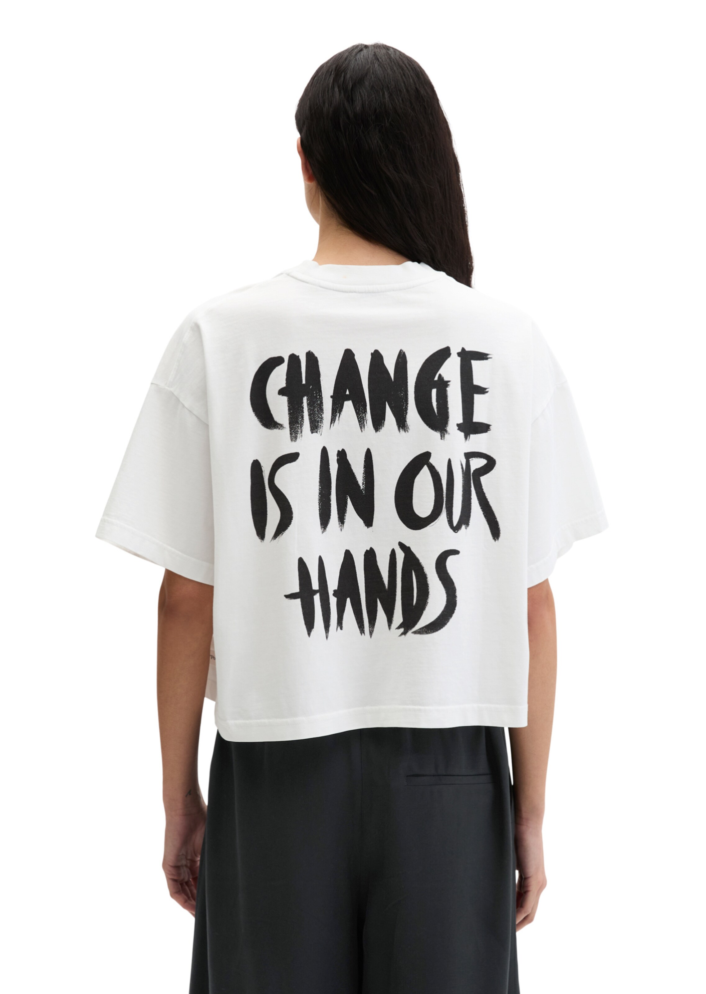 T-shirt Marc O'Polo en blanc