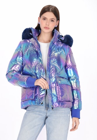 MYMO - Chaqueta de invierno en azul: frente