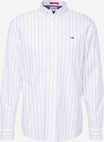 Tommy Jeans Klasický střih Košile – bílá: přední strana
