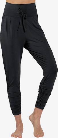 Magadi Regular Workout Pants 'Francis' in Black: front