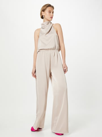 Misspap - Jumpsuit en gris: frente