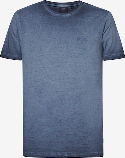 Petrol Industries T-Shirt en bleu chiné, Vue avec produit