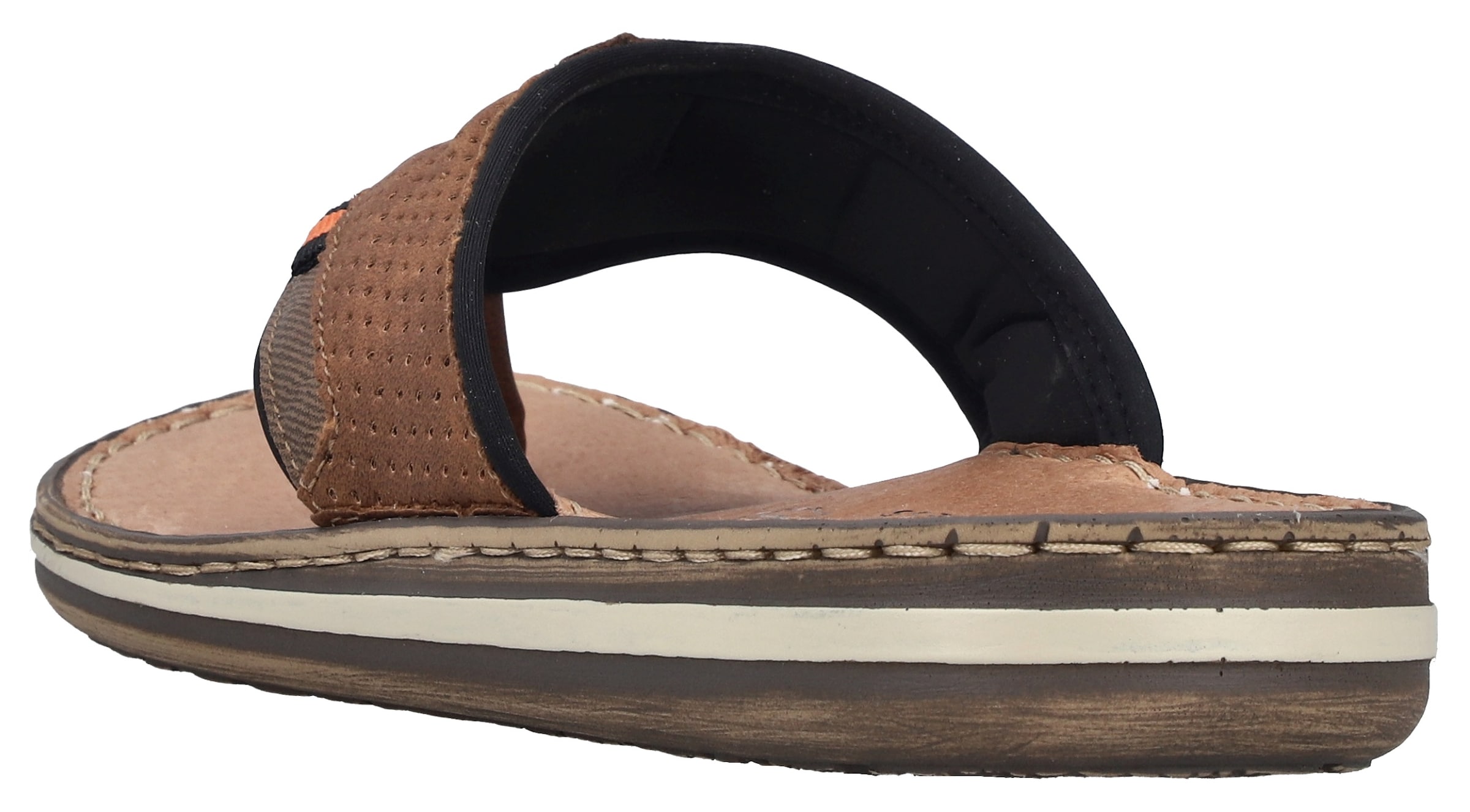 Tongs Rieker en marron