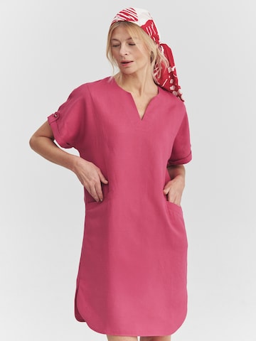 TATUUM Kleid 'Anais' in Pink: Vorderseite