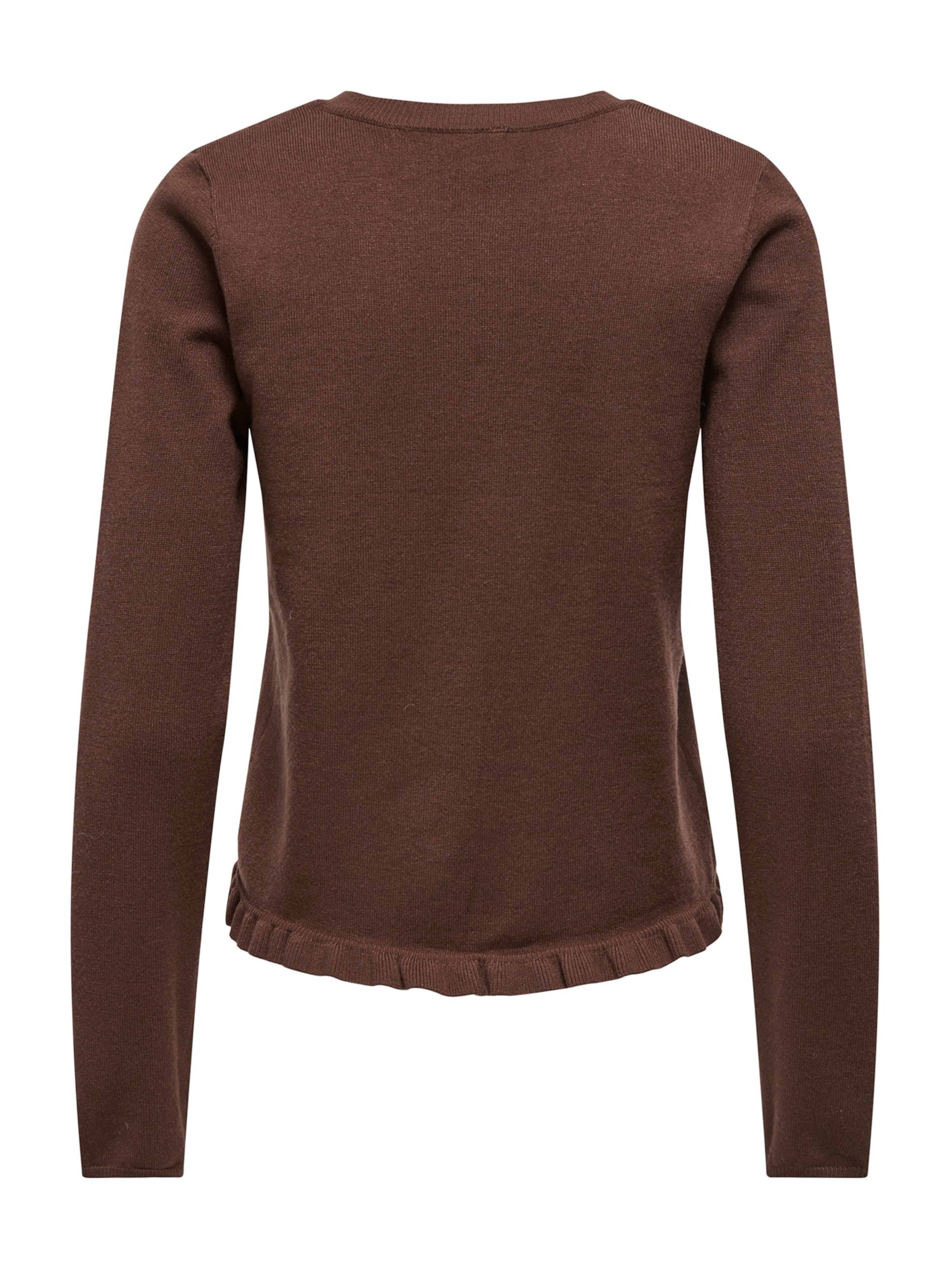 ONLY Strickjacke 'ONLCINDEREL' in Braun