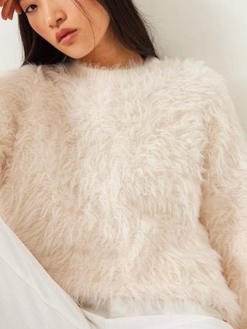 Bianco Lucci - Pullover 'Pullover' em branco: frente
