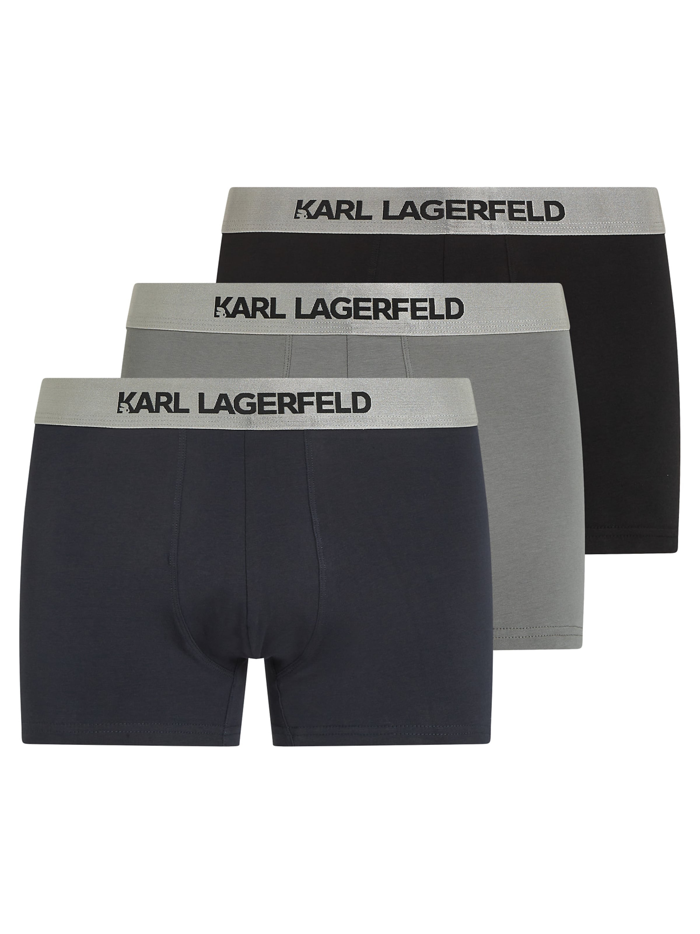 Karl Lagerfeld Boxeralsók - kék: elől