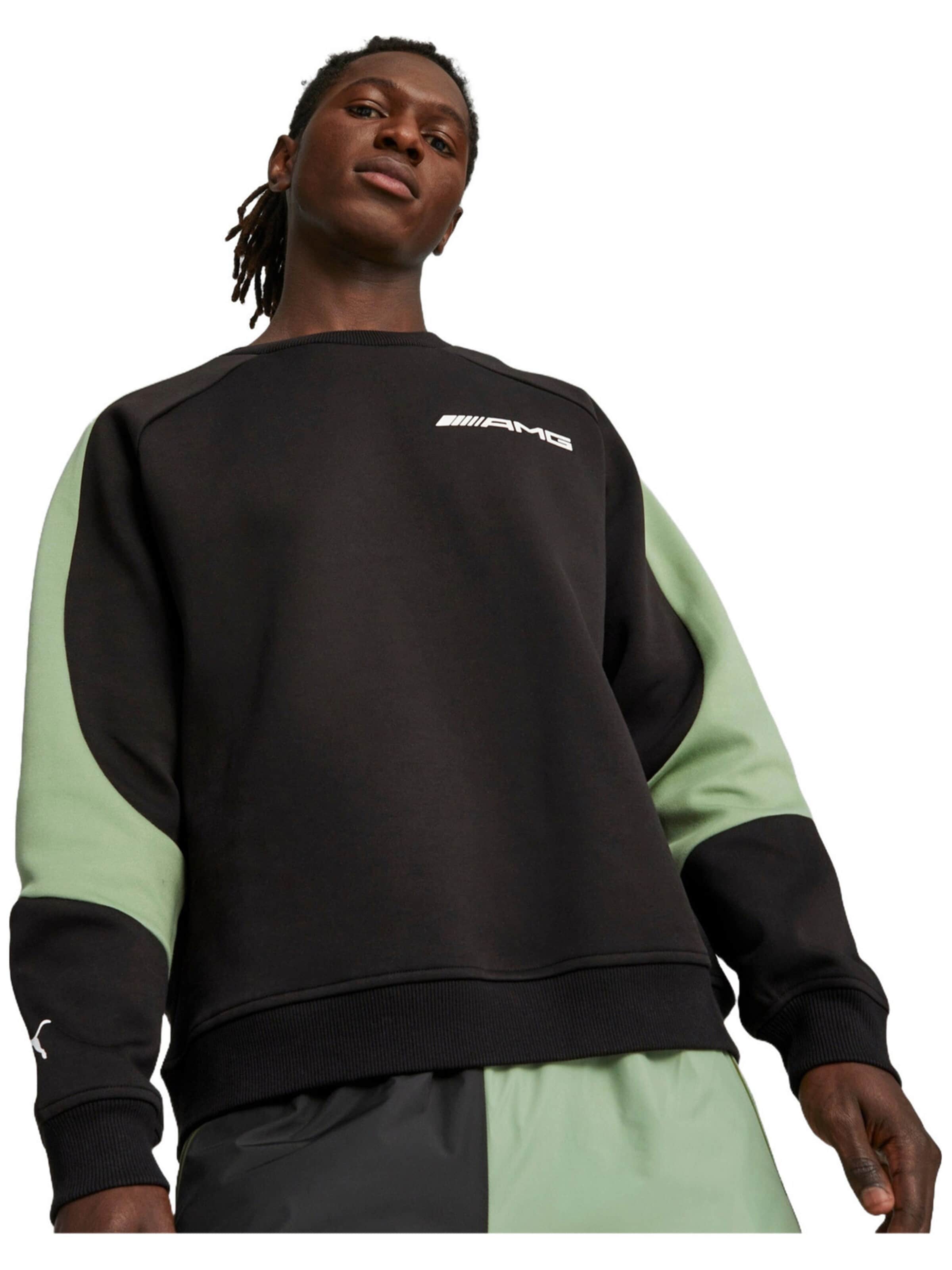 Maglietta 'Puma Amg Crew Neck' di PUMA in nero