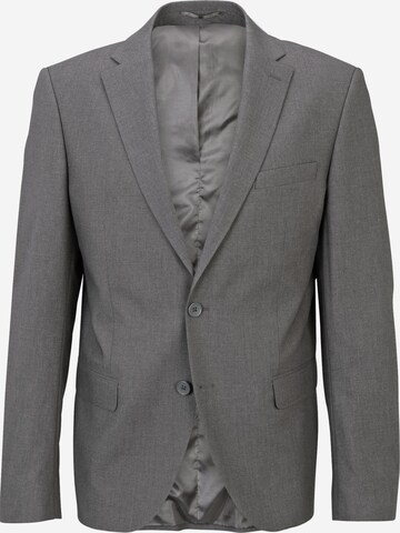 Coupe slim Veste de costume Steffen Klein en gris : devant