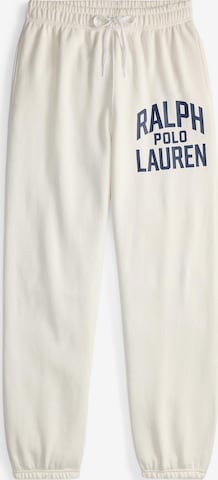Polo Ralph Lauren Конический (Tapered) Штаны в Белый: спереди