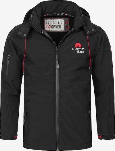 Arctic Seven Performance Jacket in Red / Black / White, Item view