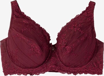 Soutien-gorge SHEEGO en rouge : devant