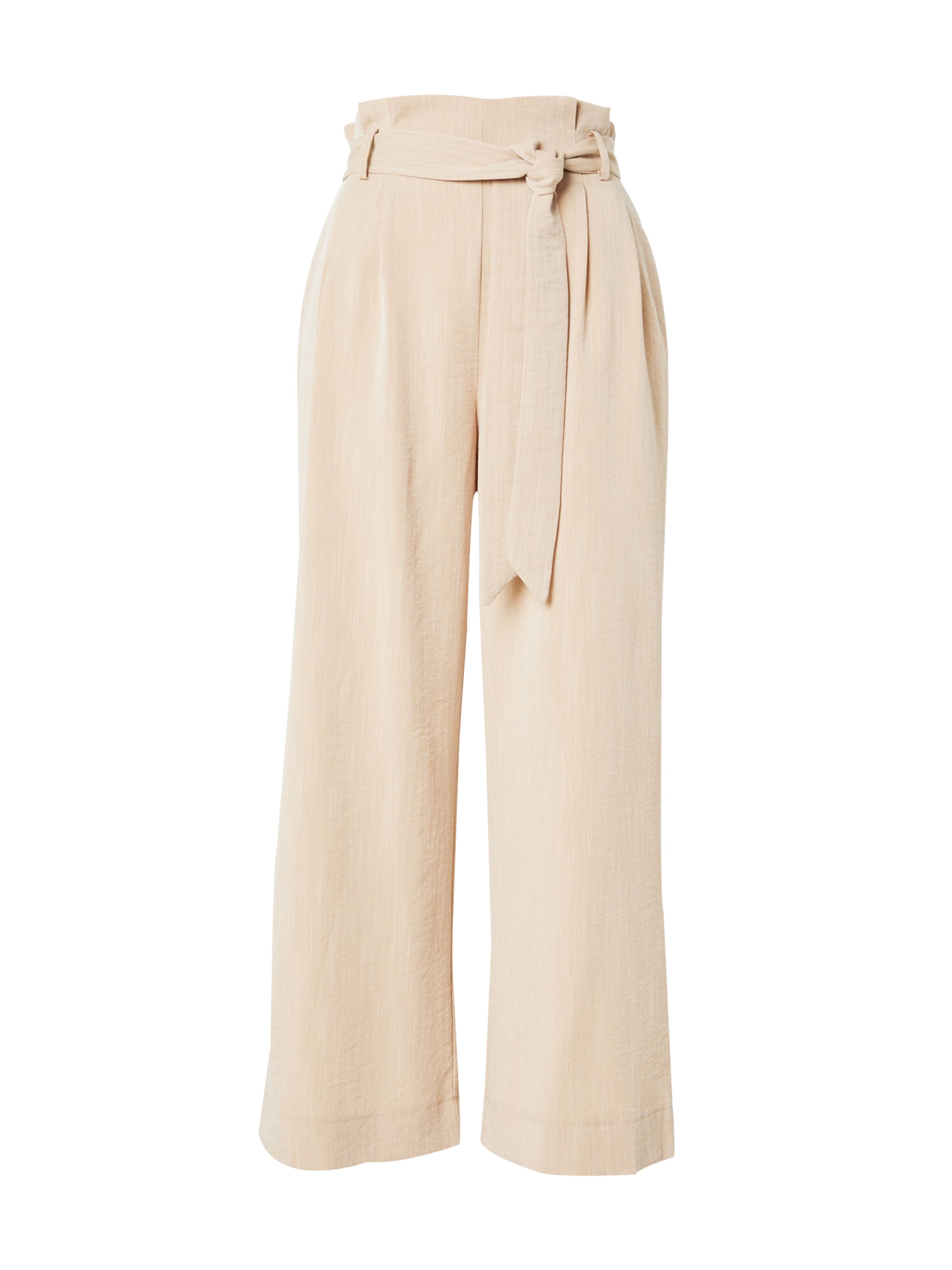 ONLY Pleat-Front Pants 'ONLMarsa' in Beige: front