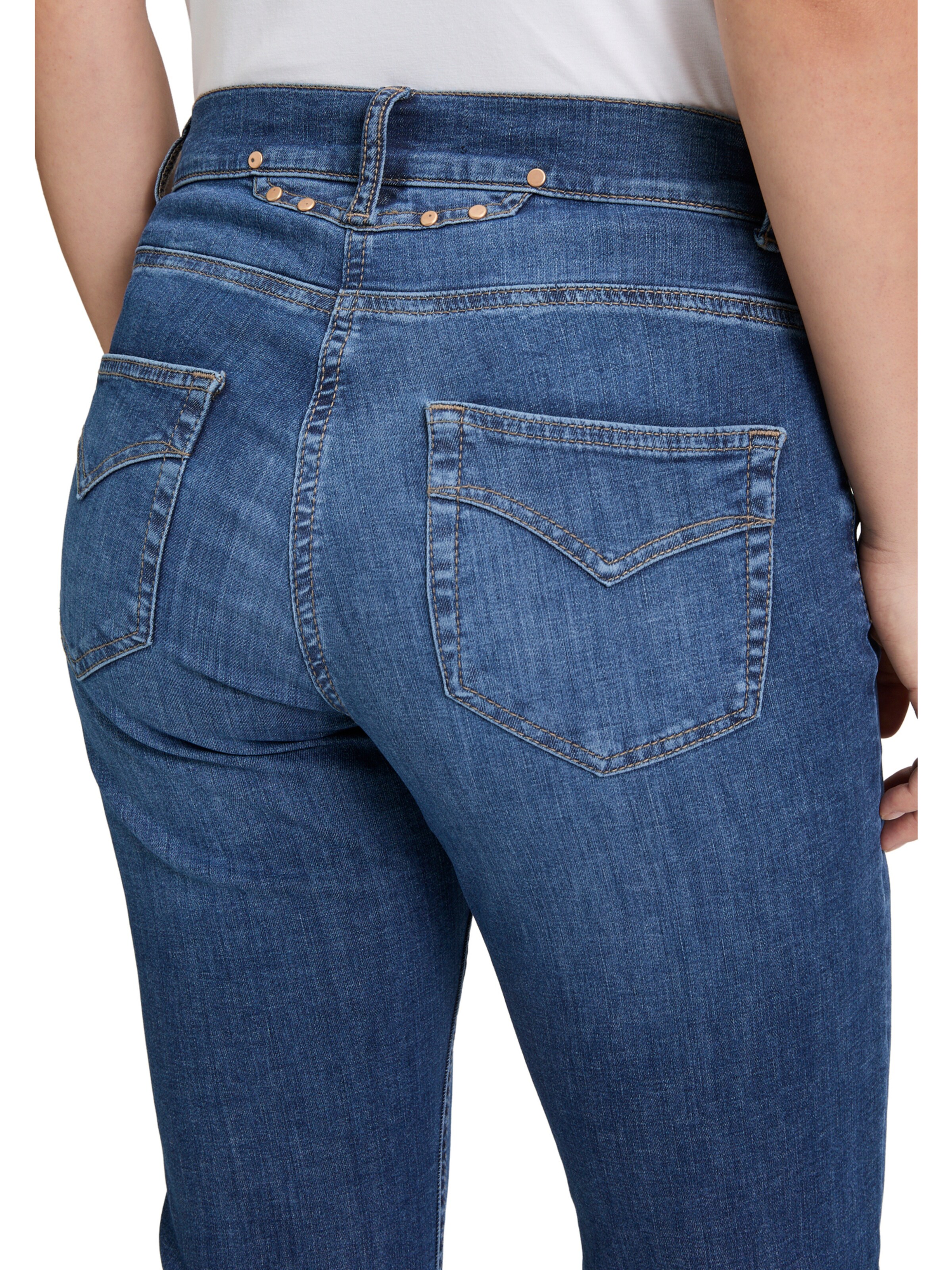 Coupe slim Jean Betty Barclay en bleu