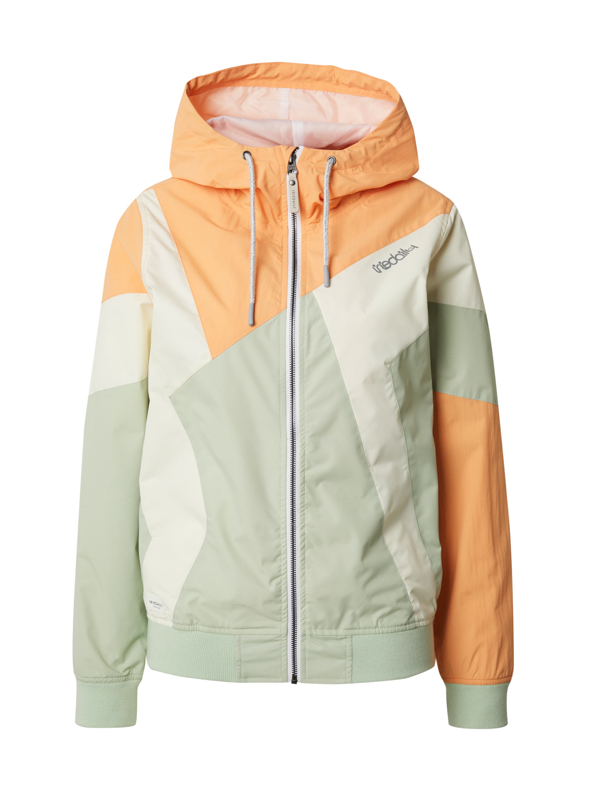 Veste mi-saison 'Puzzled' Iriedaily en beige : devant