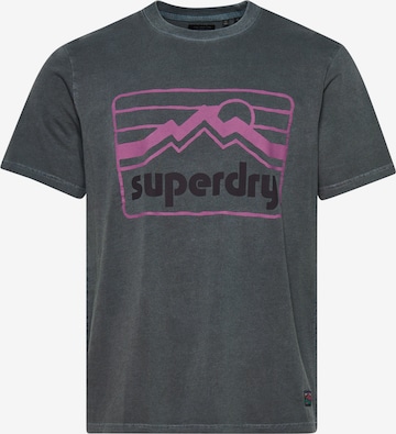 Superdry Póló - kék: elől