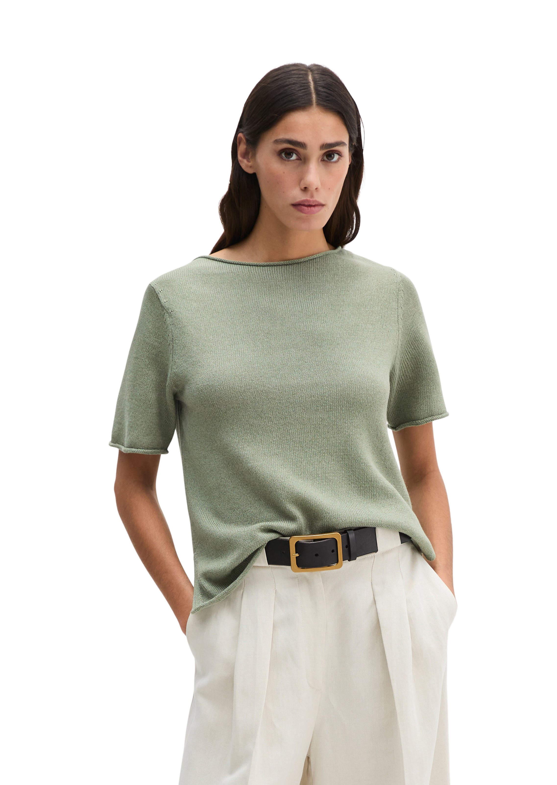 Marc O'Polo Pullover in Grün: Vorderseite