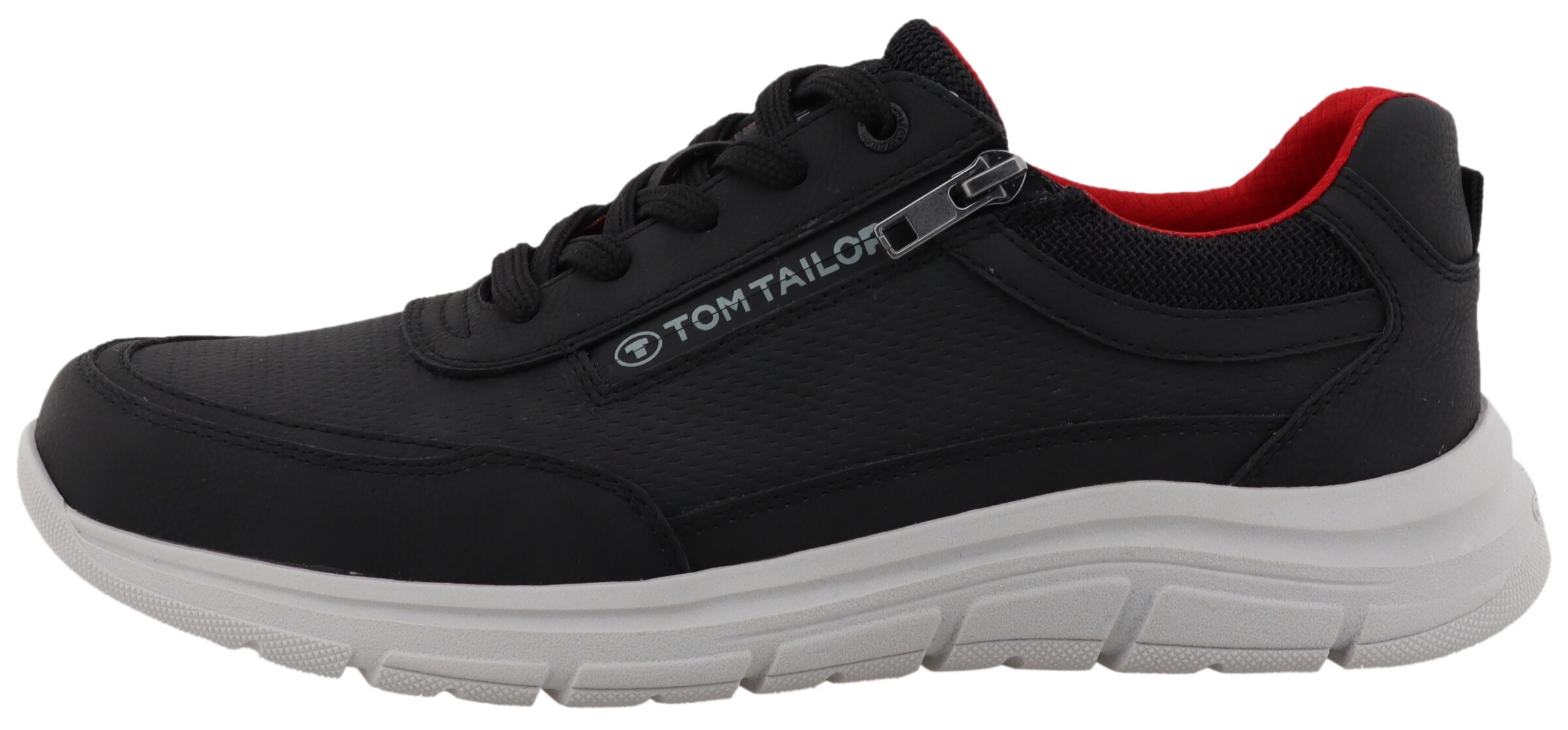 TOM TAILOR Sneakers in Black