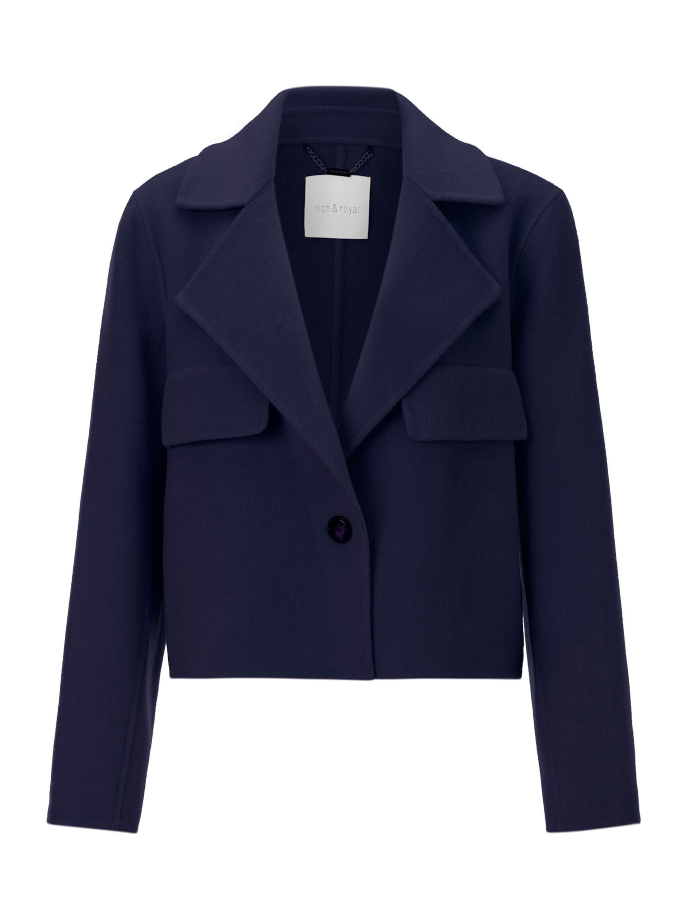 Rich &amp; Royal Tussenjas in Blauw: voorkant