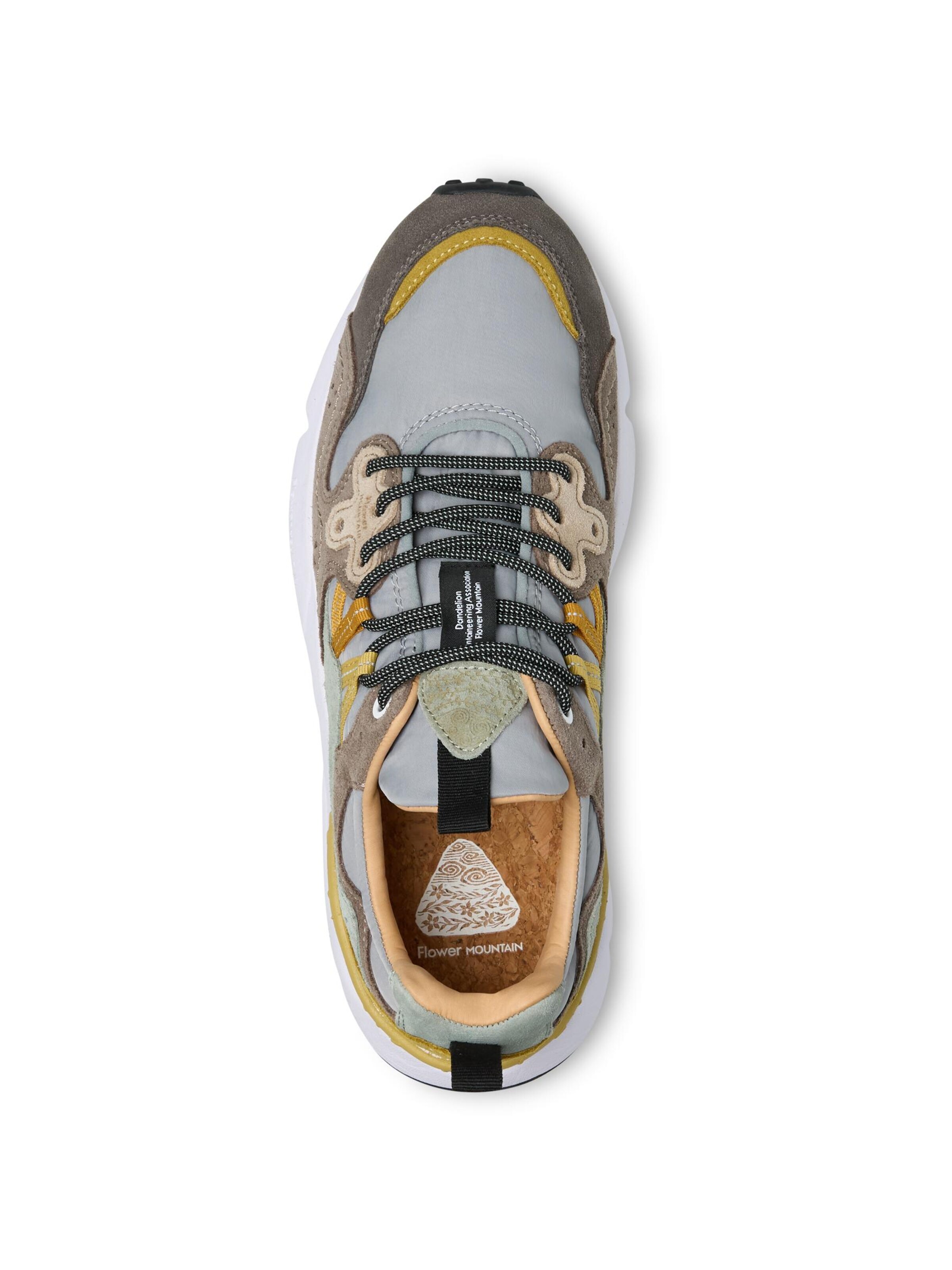Flower Mountain Sneaker low 'YAMANO 3 MAN'‌‌‌‌‌‌‌‌ in Grau