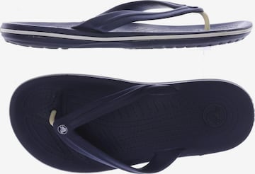 Crocs Sandals & Slippers in 38,5 in Blue: front