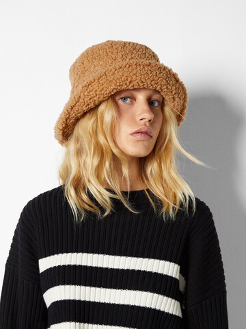 Bershka Hatt i brun