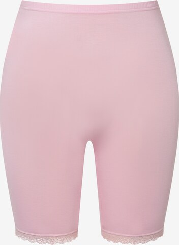 Ulla Popken Shaping Pants in Pink: front