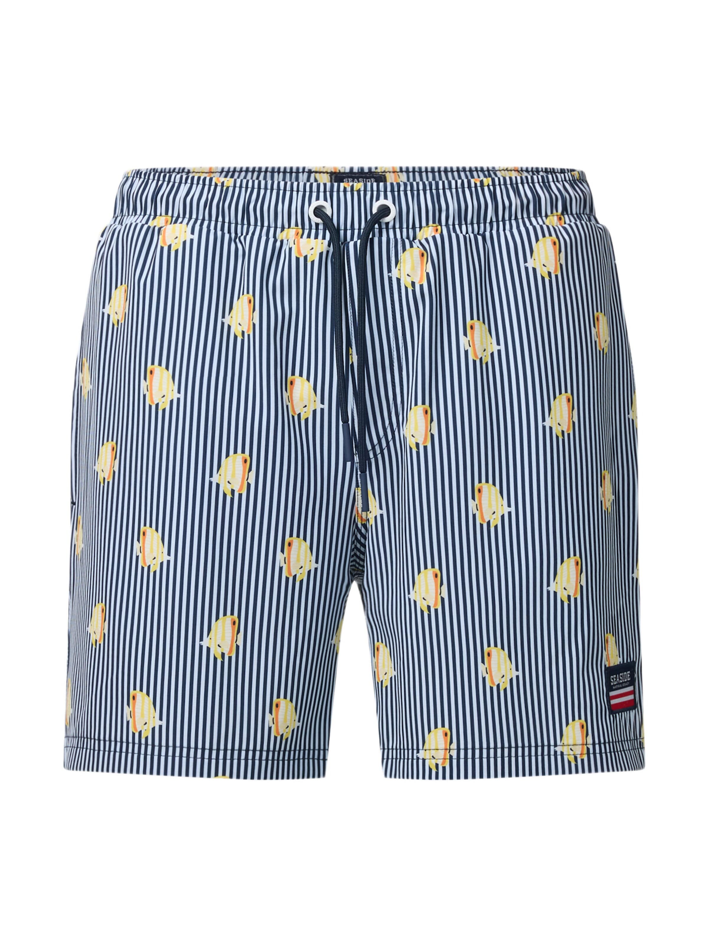 Seaside Badeshorts 'Pacific'‌‌‌‌‌‌‌‌‌‌ in Blau: Vorderseite