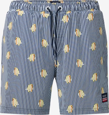 Seaside Badeshorts 'Pacific' in Blau: Vorderseite