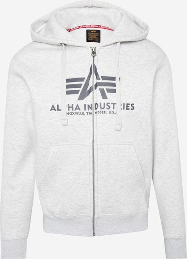 Džemperis iš ALPHA INDUSTRIES, spalva – pilka / šviesiai pilka, Prekių apžvalga